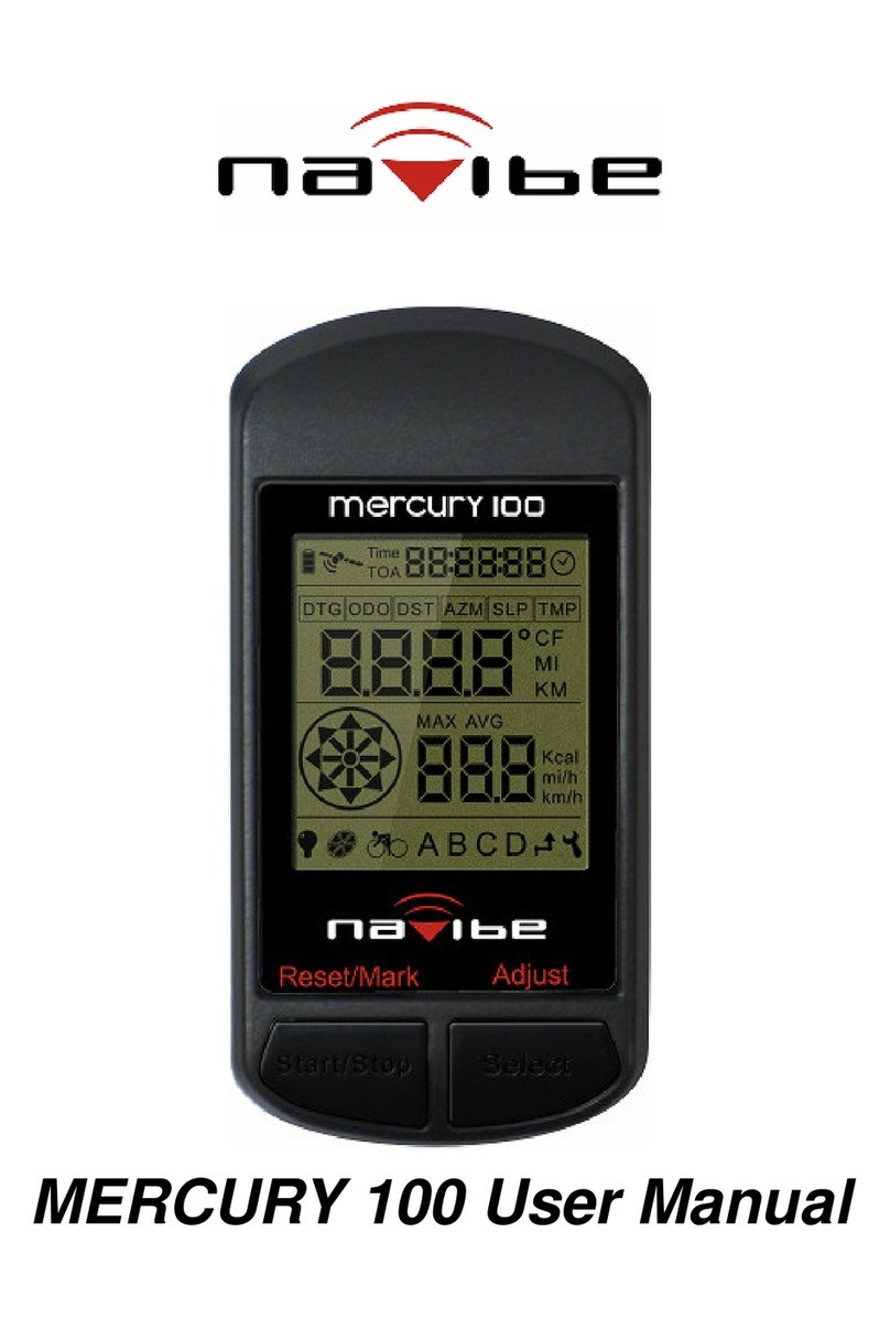 Navibe Mercury 100 user manual