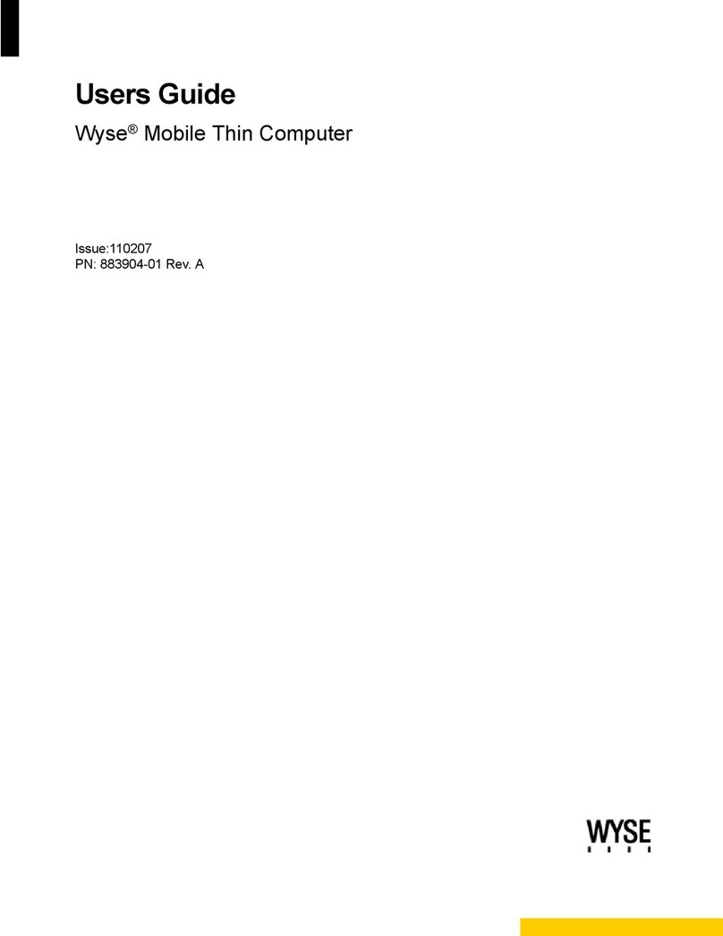 Wyse Mobile Thin Computer user guide