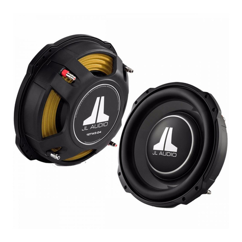 JL Audio 10TW3-D4 User manual