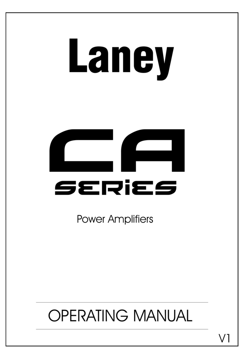 Laney CA Series operating manual