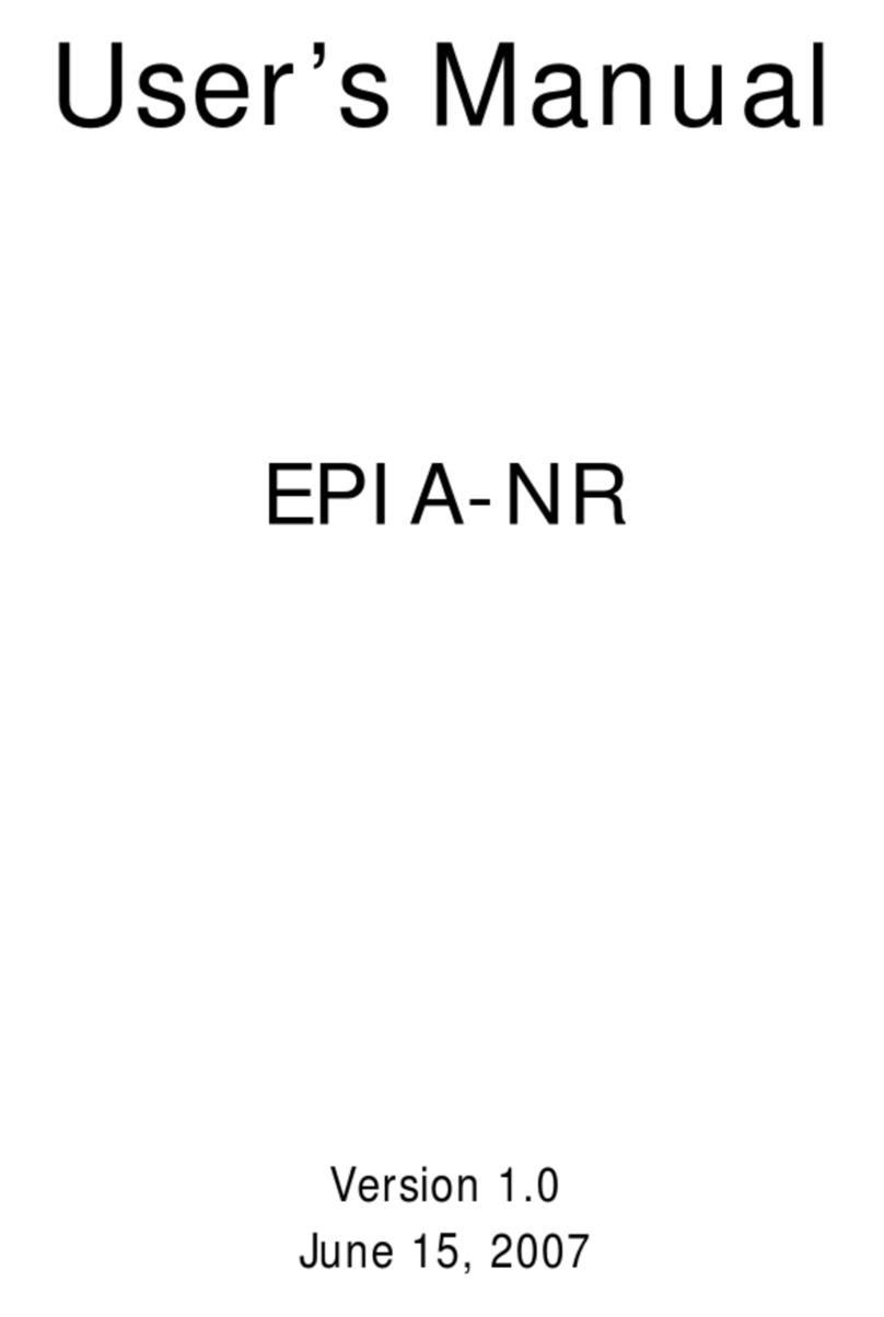 VIA Technologies EPIA-NR User manual VIA Technologies EPIA-NR User manual