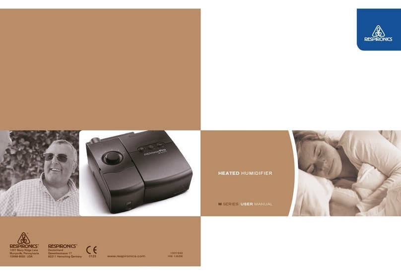 Respironics M SeRieS User manual