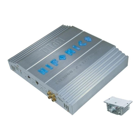 Hifonics TXi 3000 User manual