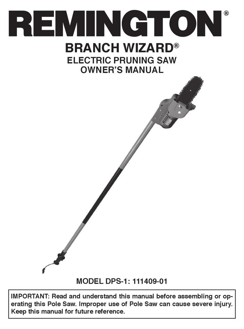 Remington BRANCH WIZARD 111409-01 User manual