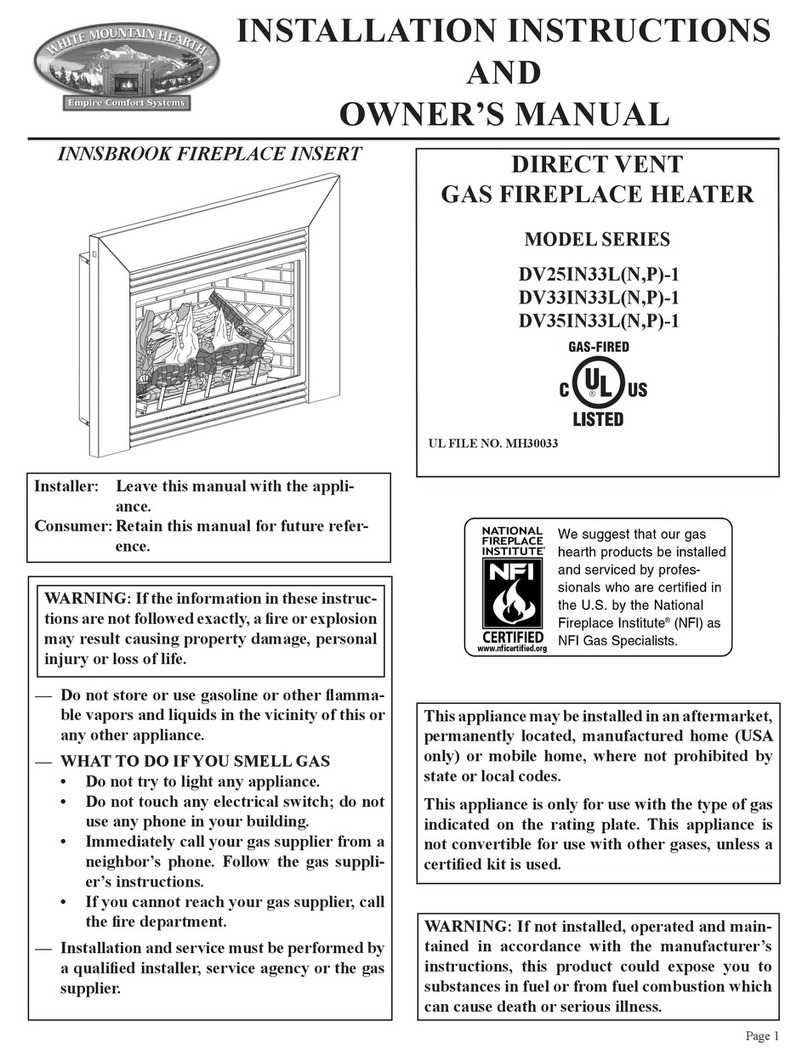 ECS DV25IN33L-1 Installation instructions and owner's manual