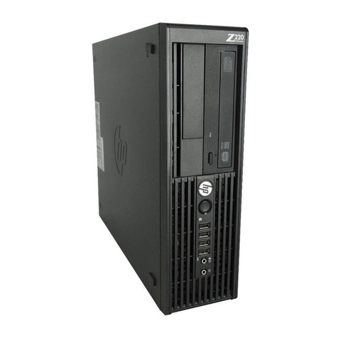 HP Z220 SFF Series Manual