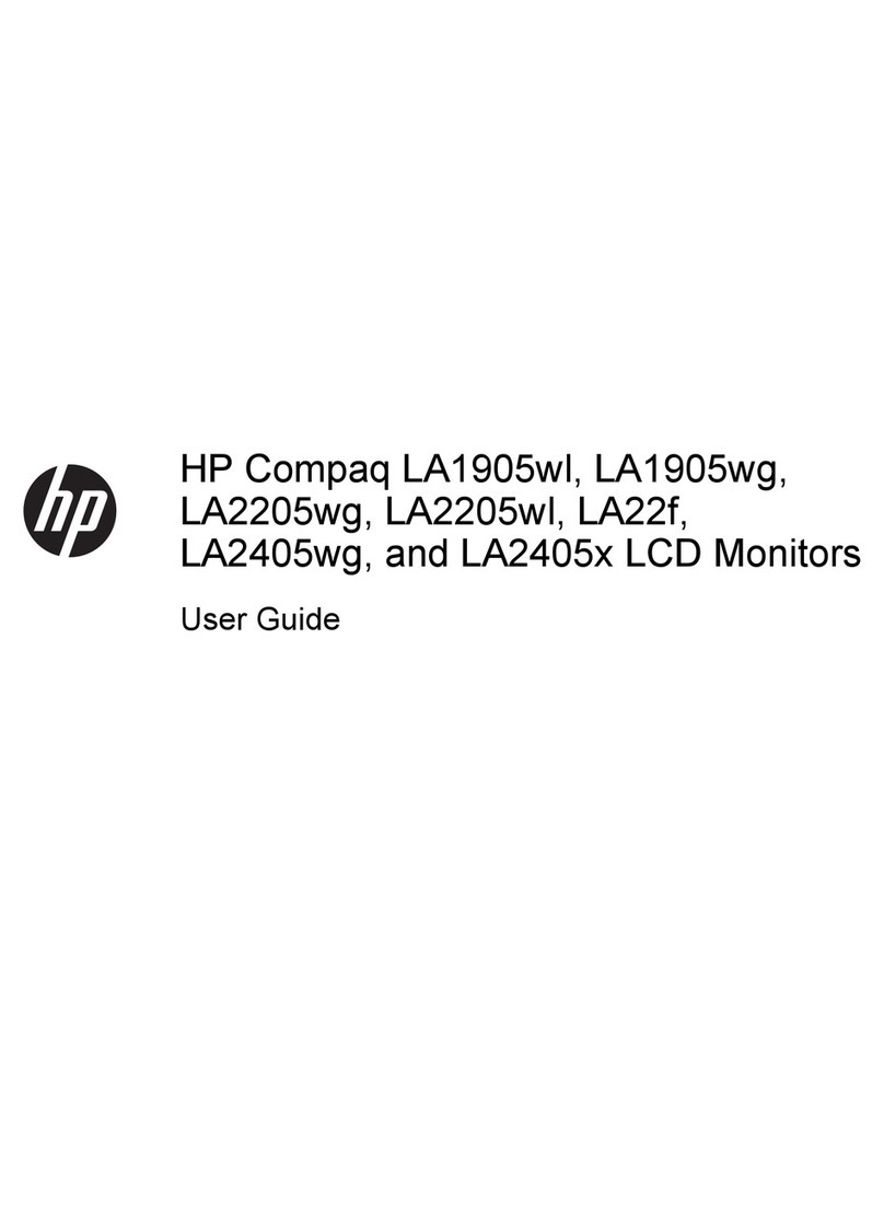 HP Compaq LA1905wl User manual