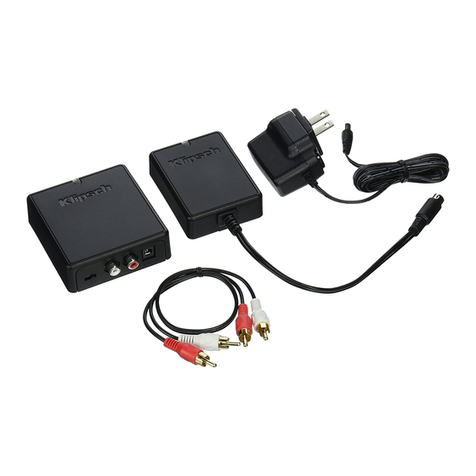 Klipsch WA-2 user manual
