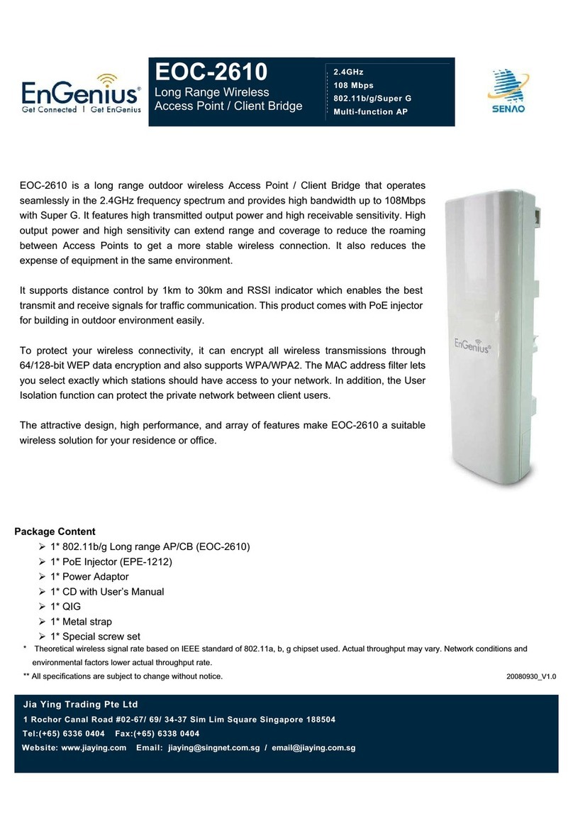 EnGenius EOC-2610 User manual