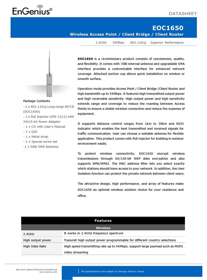 EnGenius EOC1650 User manual