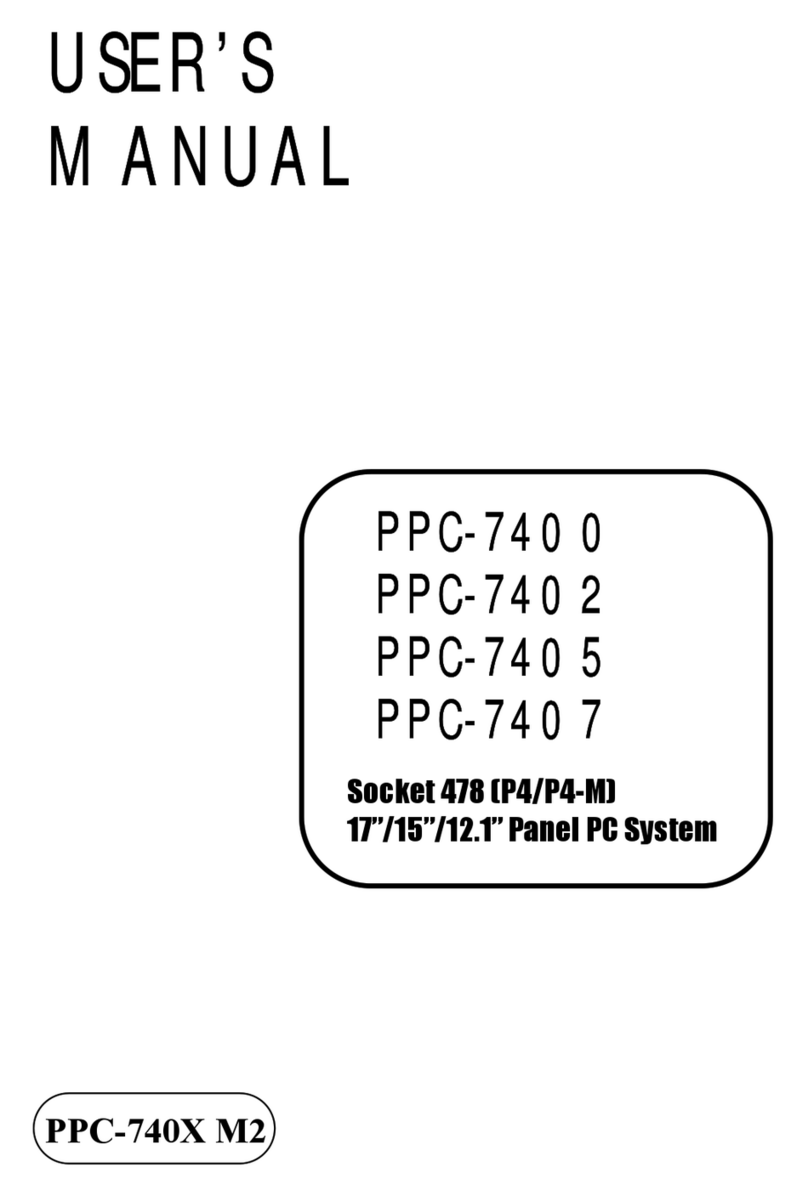 Protech Systems PPC-7400 Operation manual