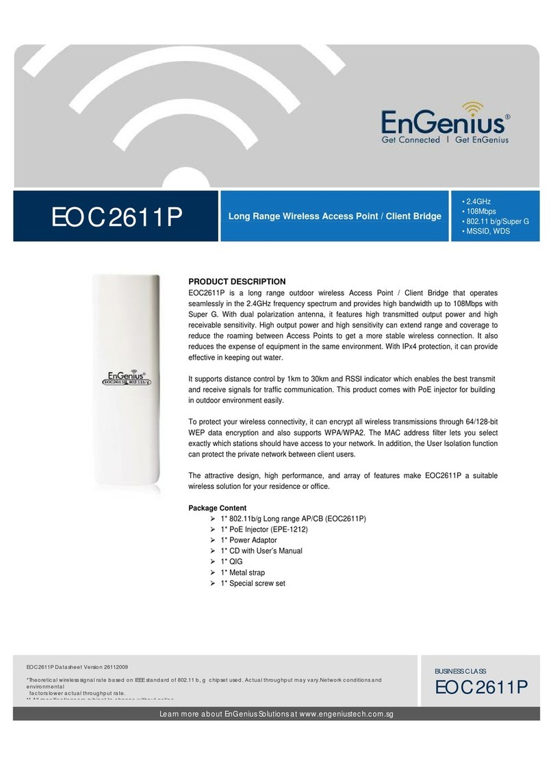 EnGenius EOC2611P User manual