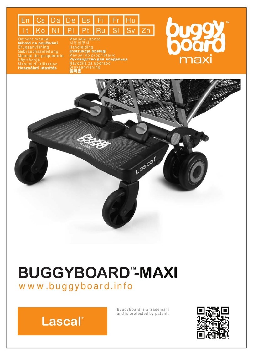 Lascal BuggyBoard Maxi User manual