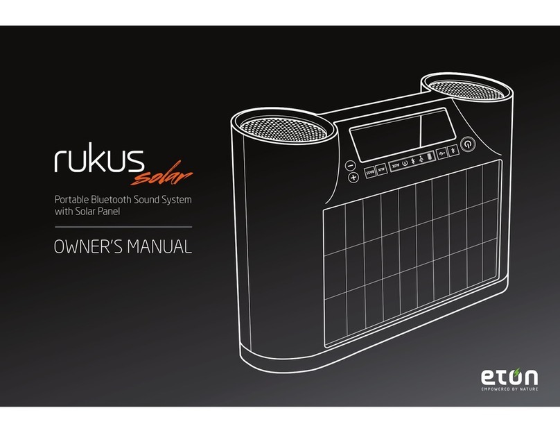 Eton Rukus solar owner's manual