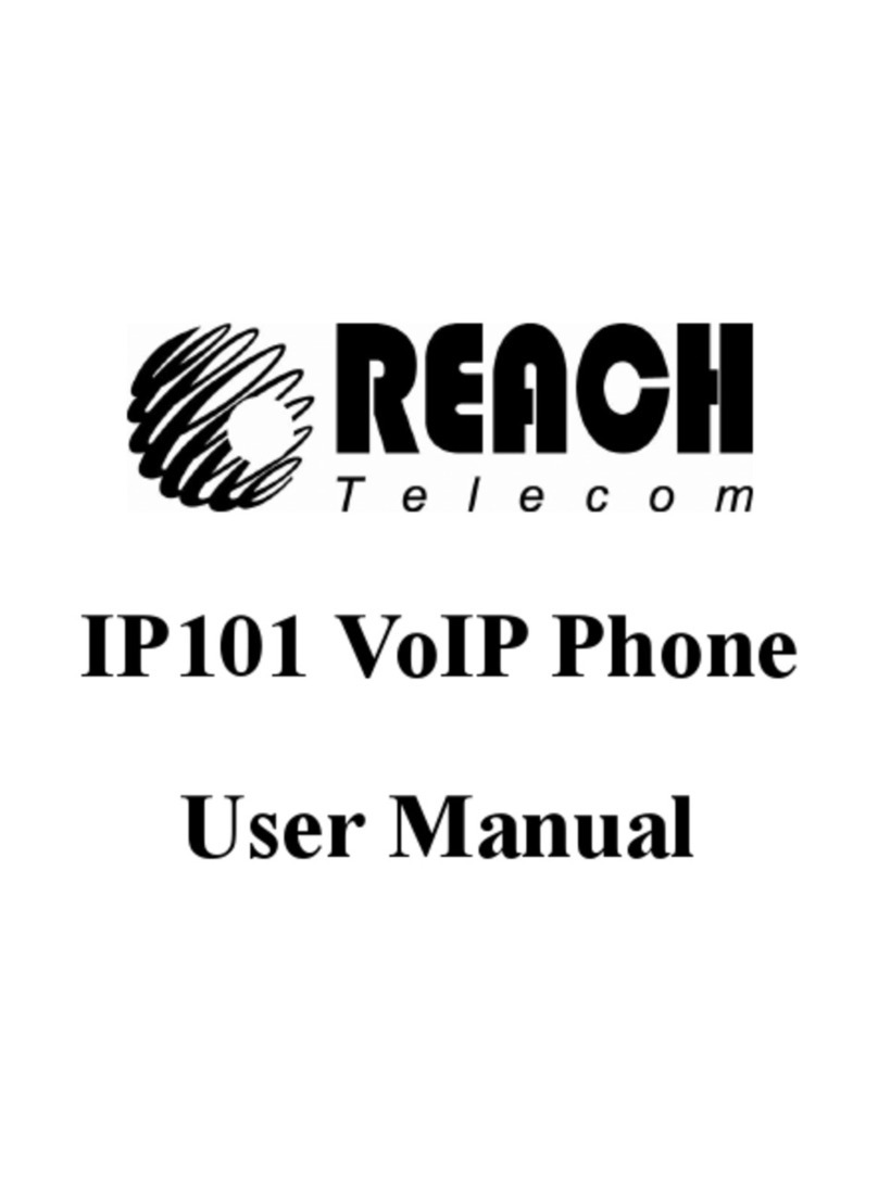 Reach Telecom IP101 user manual