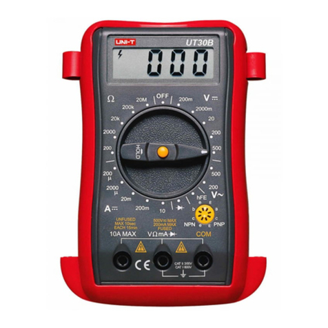 Unit UT30B User manual