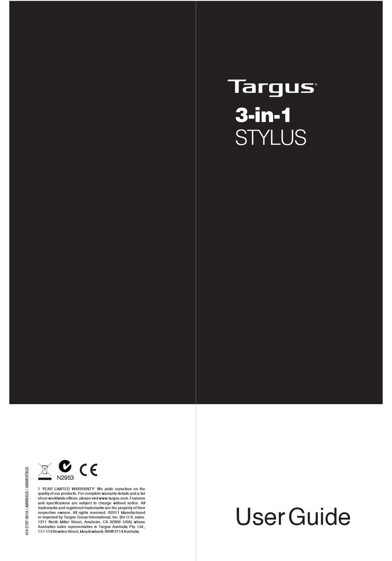 Targus 3-in-1 STYLUS User manual