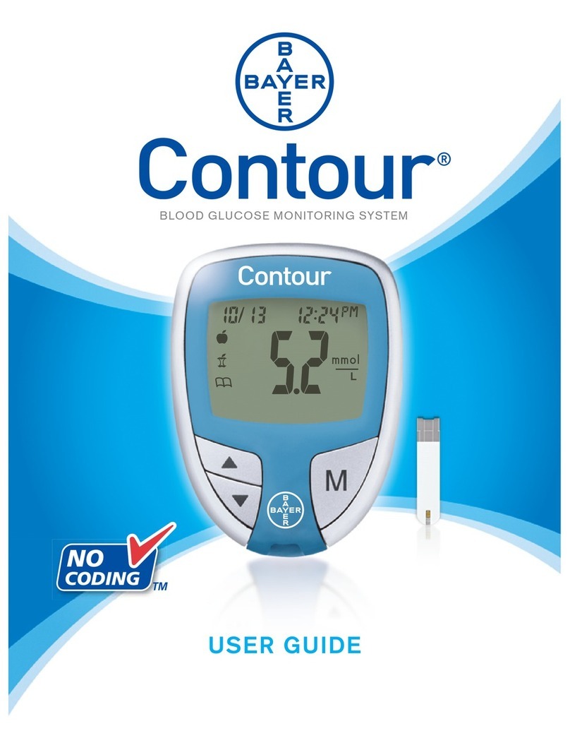 Bayer HealthCare BLOOD GLUCOSE MONITORING SYSTEM User manual
