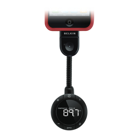 Belkin TuneBase User manual Belkin TuneBase User manual