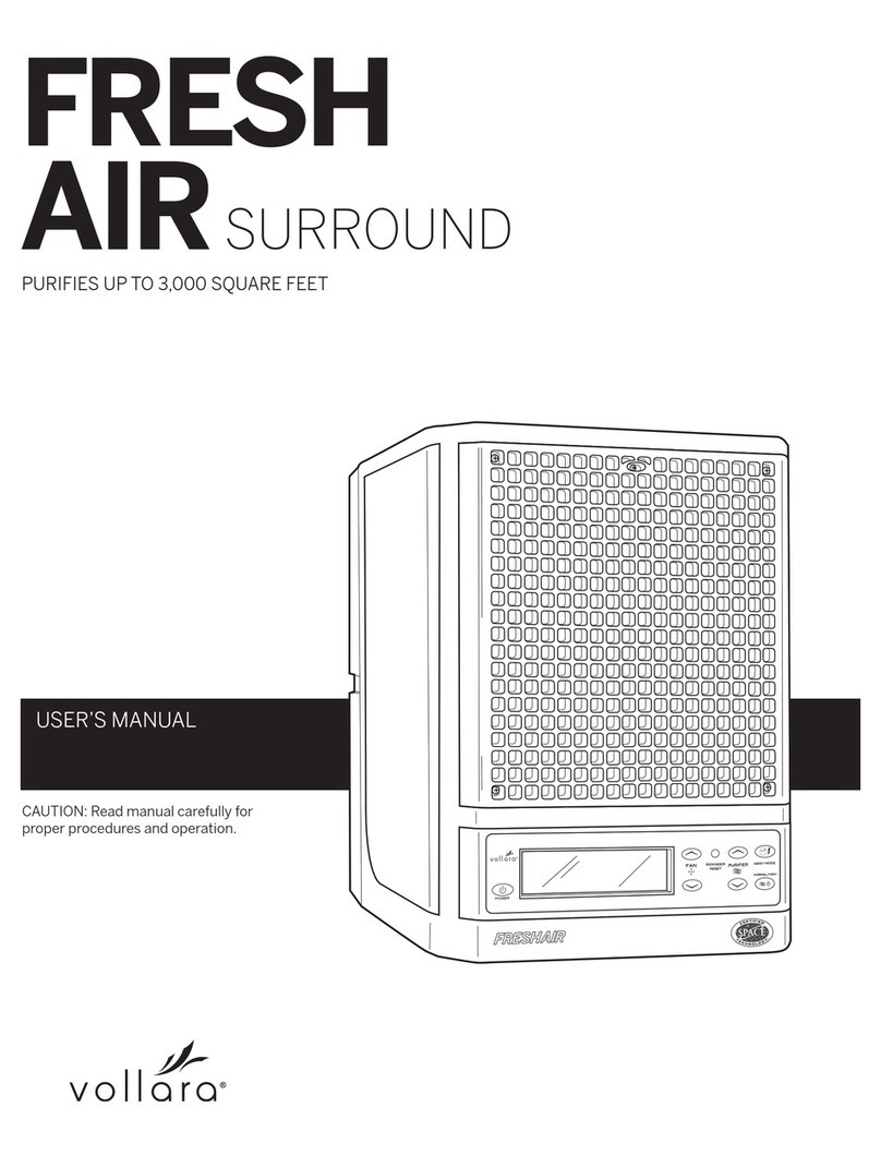 vollara Fresh Air surround user manual vollara Fresh Air surround user manual