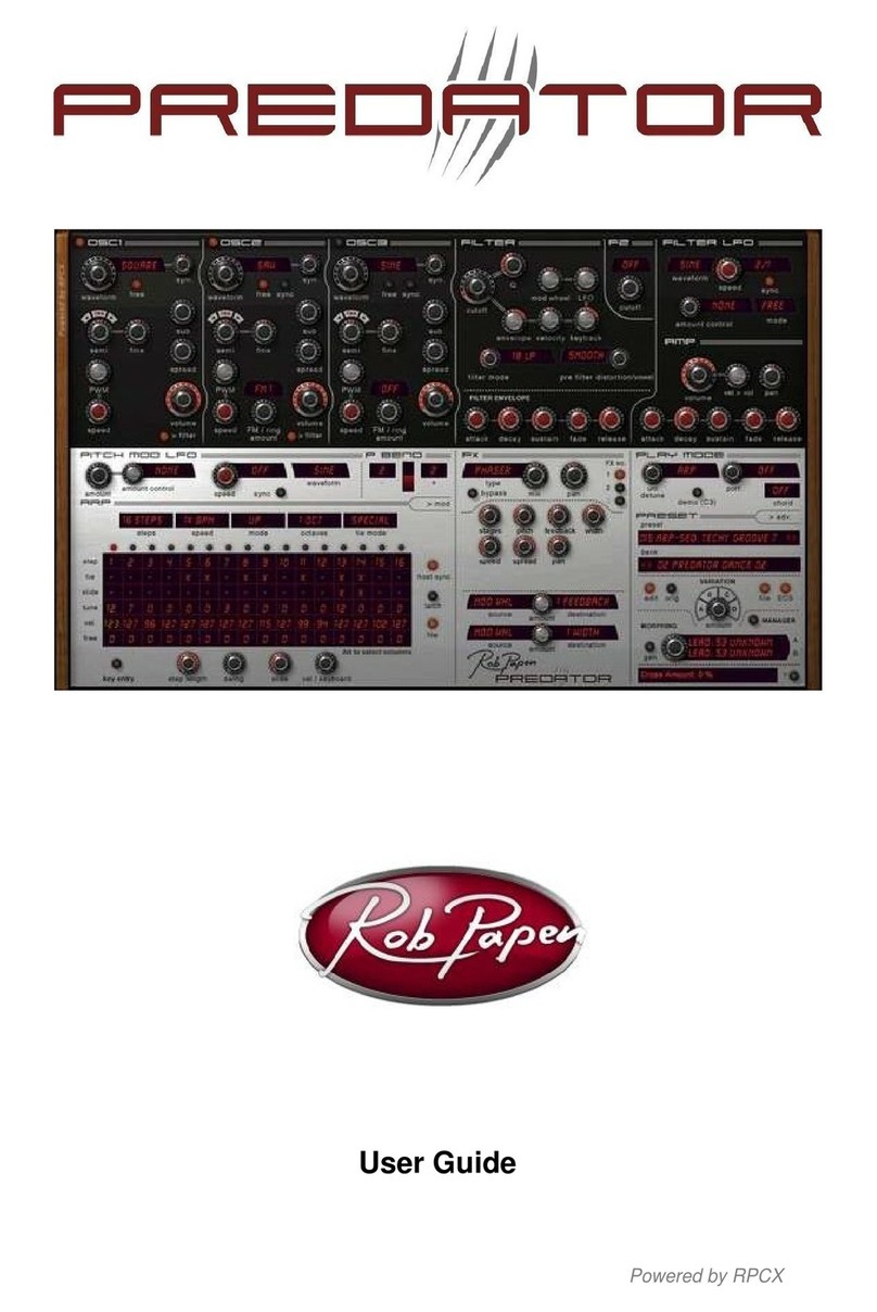 Rob Papen Predator user guide