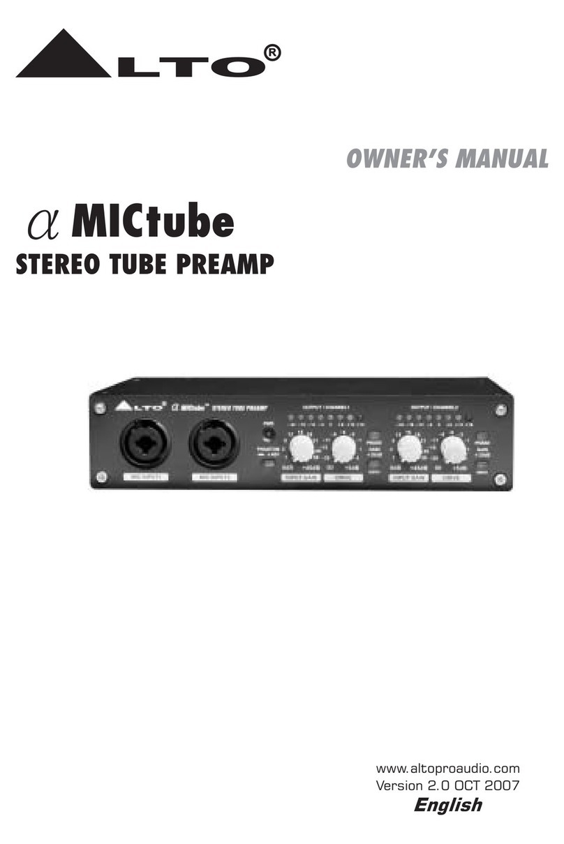 Alto ? MICtube User manual
