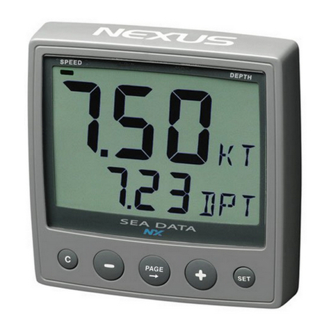 Nexus NX Sea Data User manual