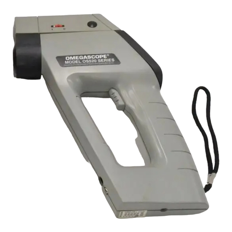 Omega OMEGASCOPE OS520 User manual