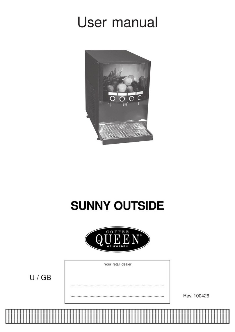 Coffee Queen SUNNY OUTSIDE User manual