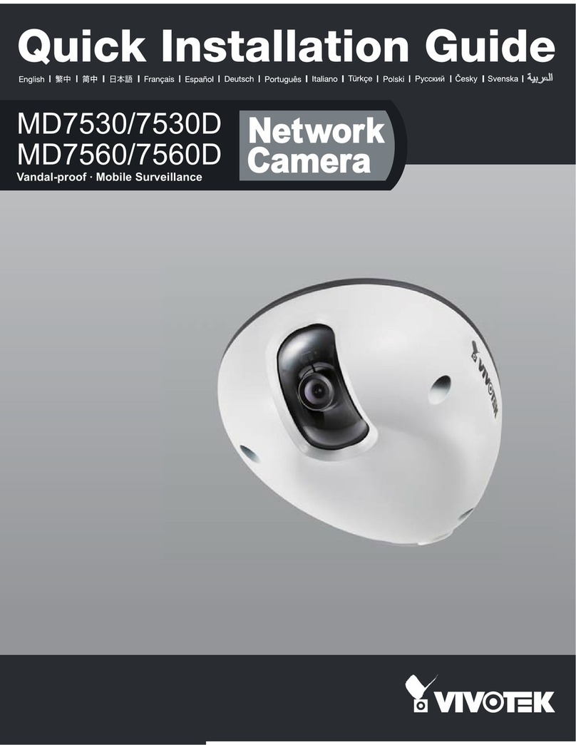 Vivotek MD7530 User manual