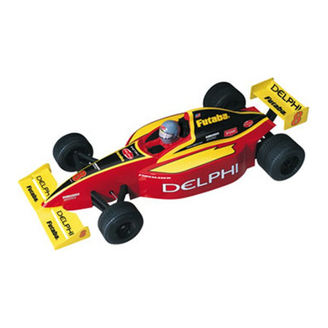 Duratrax Delphi Indy Car Installation and operating instructions