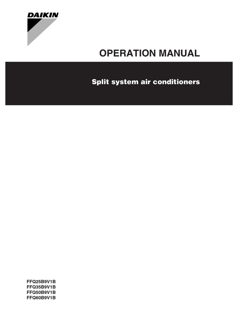 Daikin FFQ25B9V1B User manual
