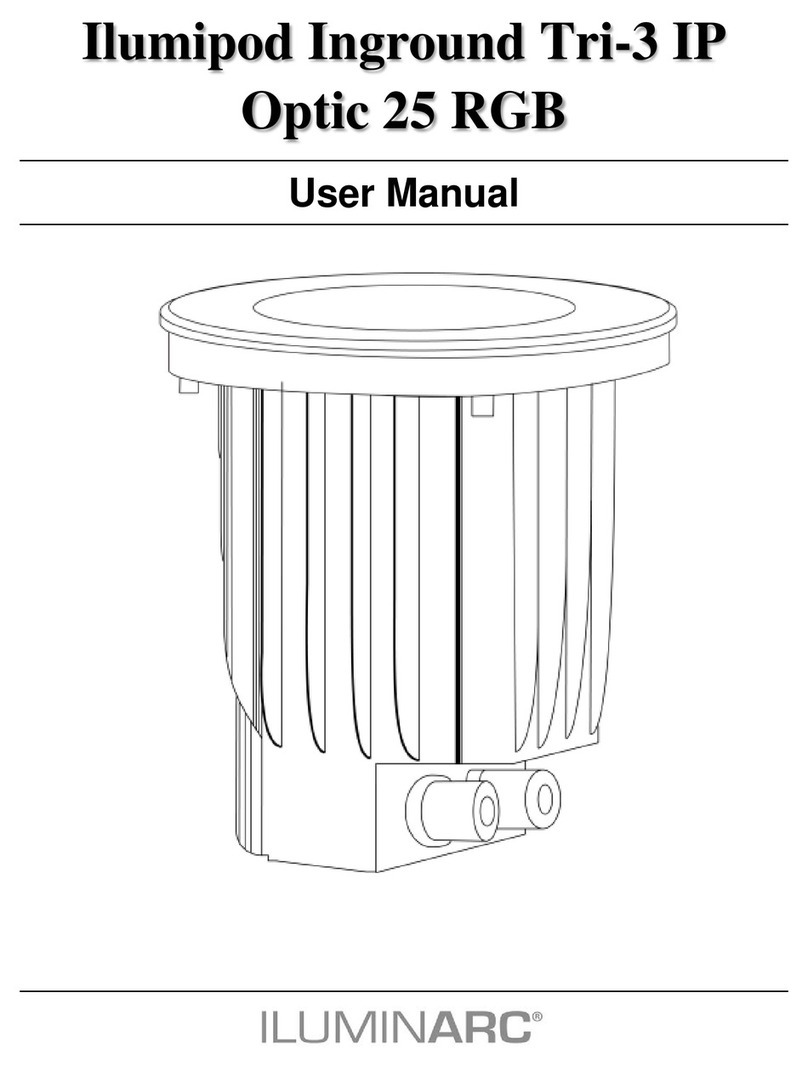 Iluminarc Ilumipod Inground Tri-3 IP Optic 25 RGB user manual