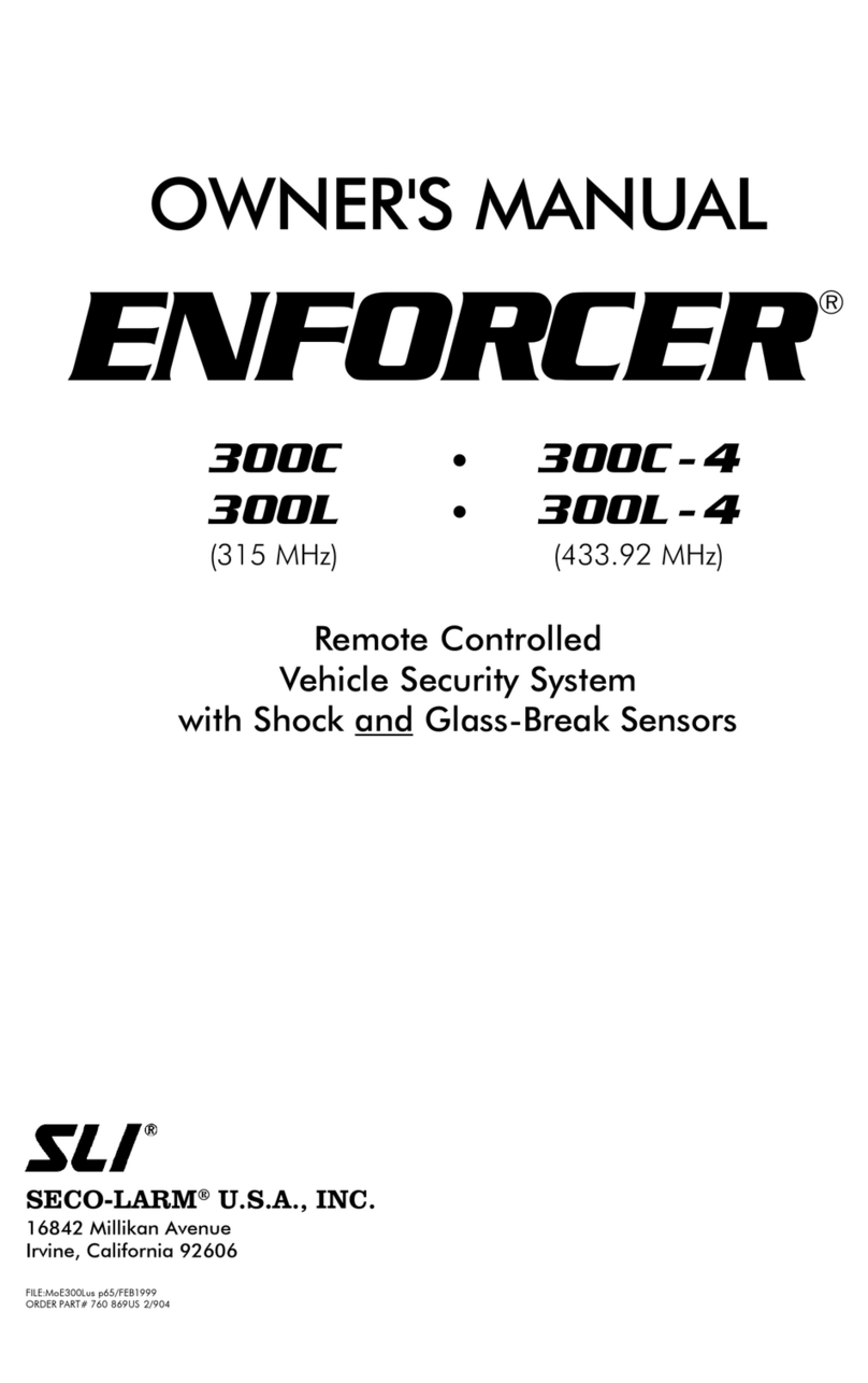 ENFORCER 300C owner's manual