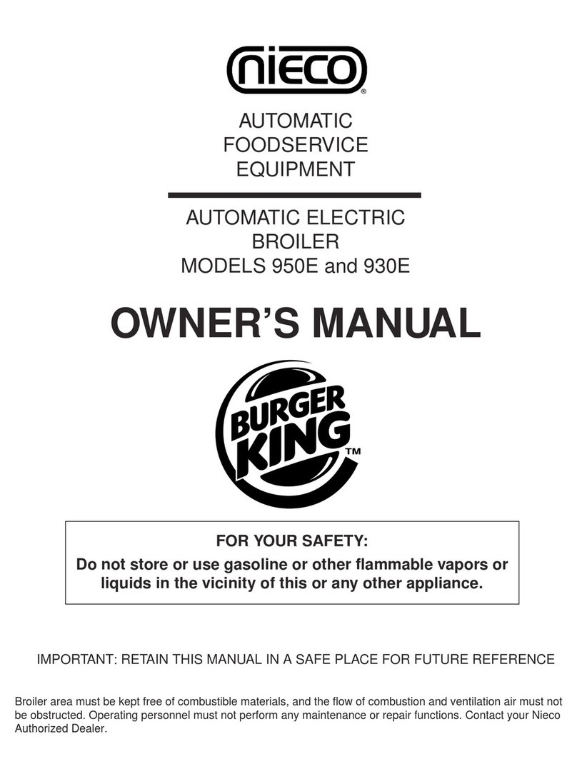 Nieco 950E owner's manual Nieco 950E owner's manual