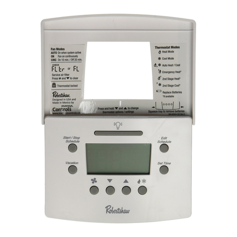 Robertshaw RS4110 User manual