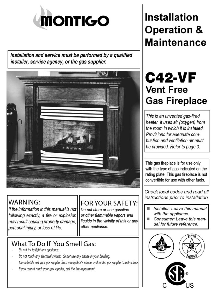 Montigo C42-VF General instructions