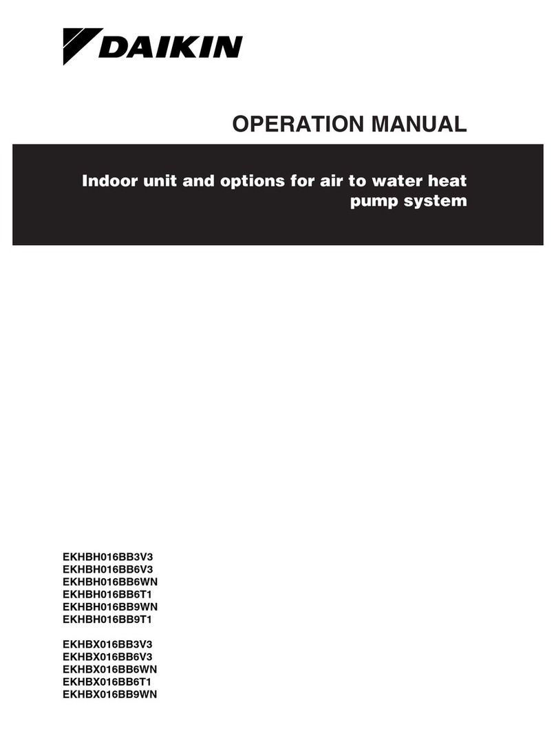 Daikin EKHBH016BB3V3 User manual