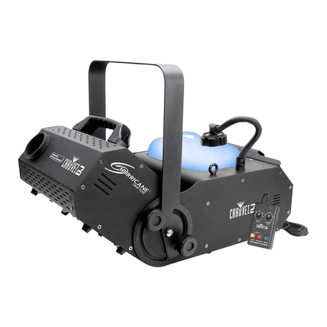 Chauvet Hurricane 1800 Flex User manual