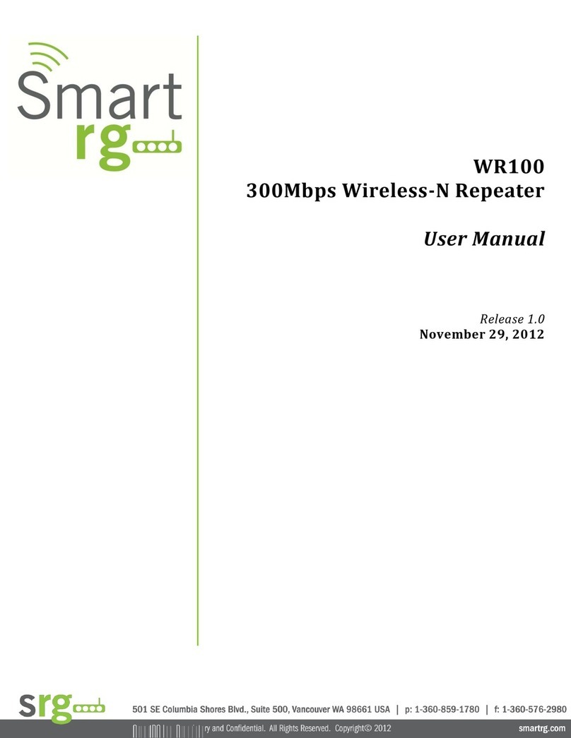 SmartRG WR100 user manual