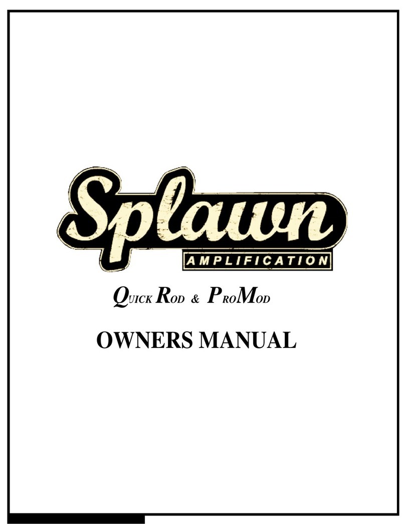 Splawn Amplification promod User manual