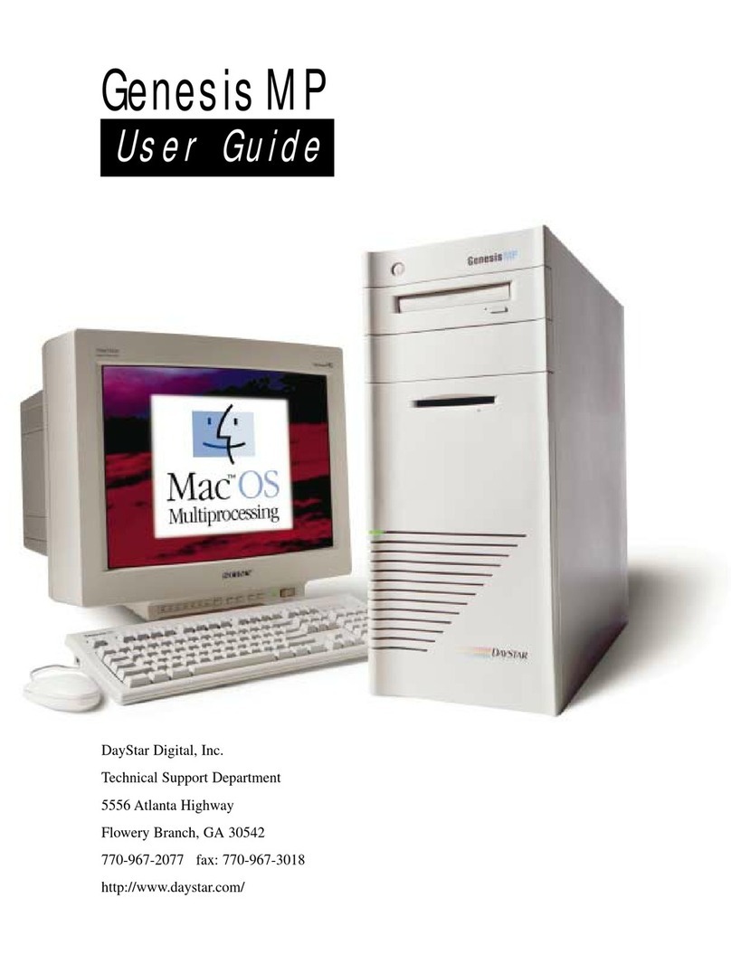 DayStar Digital Genesis MP user guide