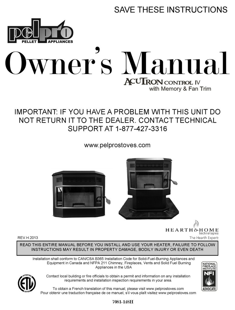 Pelpro Pelpro Series owner's manual