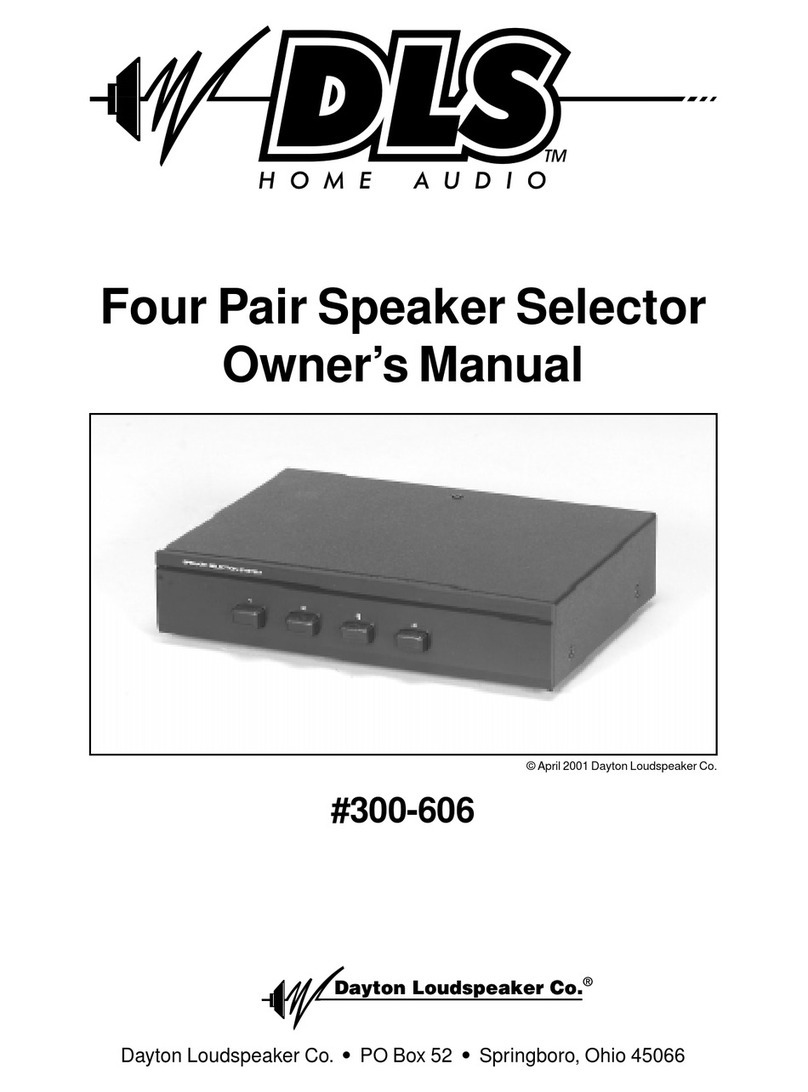 DLS 300-606 owner's manual