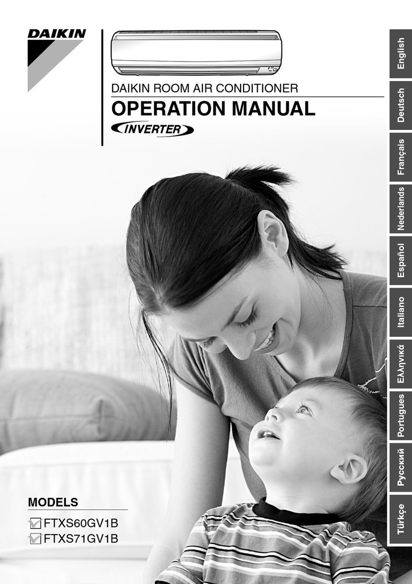 Daikin Super Multi NX FTXS60GV1B User manual