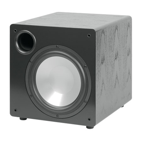 RBH Sound subwoofer owner's manual