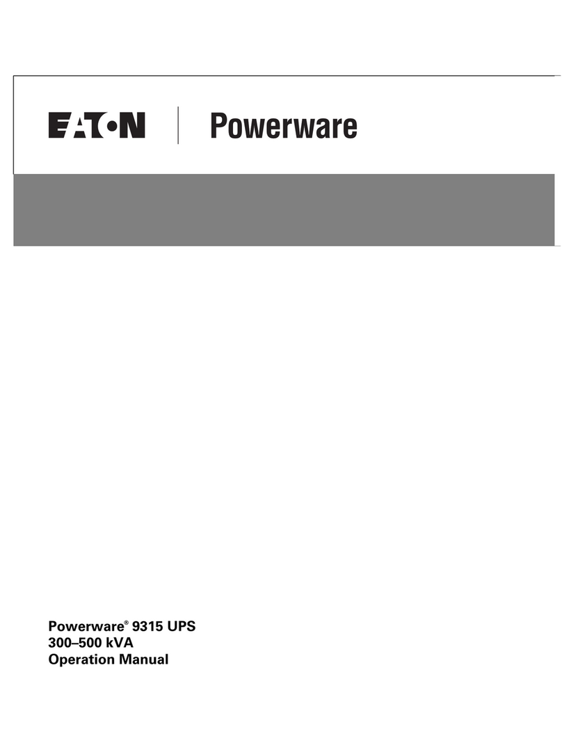 Eaton 9315 User manual