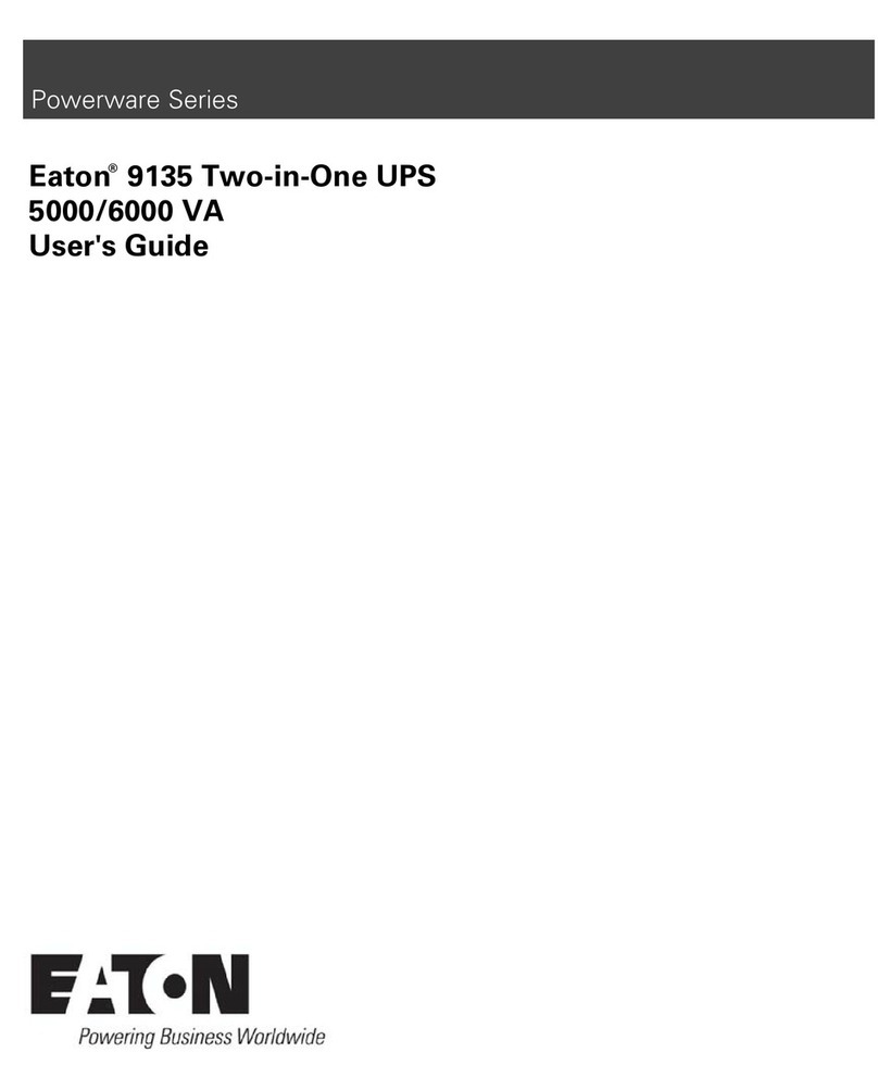 Eaton Powerware 9135 user guide