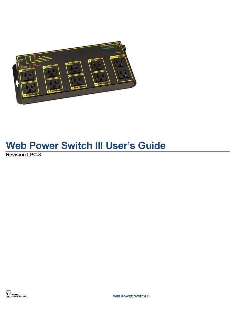 Digital Loggers Web Power Switch III user guide