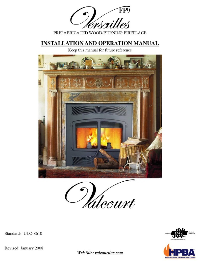 Valcourt FP9 Installation and operation manual Valcourt FP9 Installation and operation manual